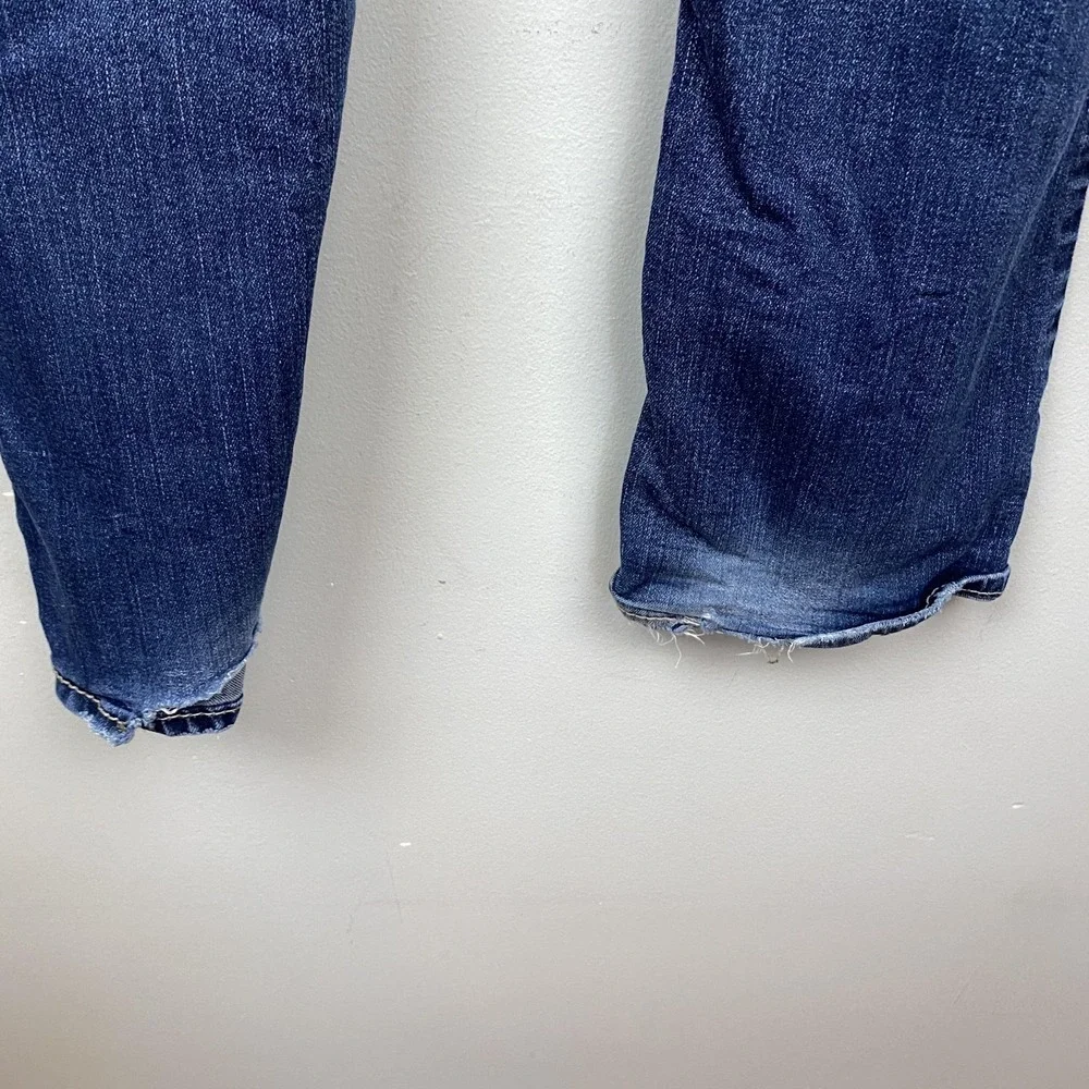 Silver Jeans Co Jeans Womens W29 L33 Blue Suki Mid Slim Boot Super Stretch Denim